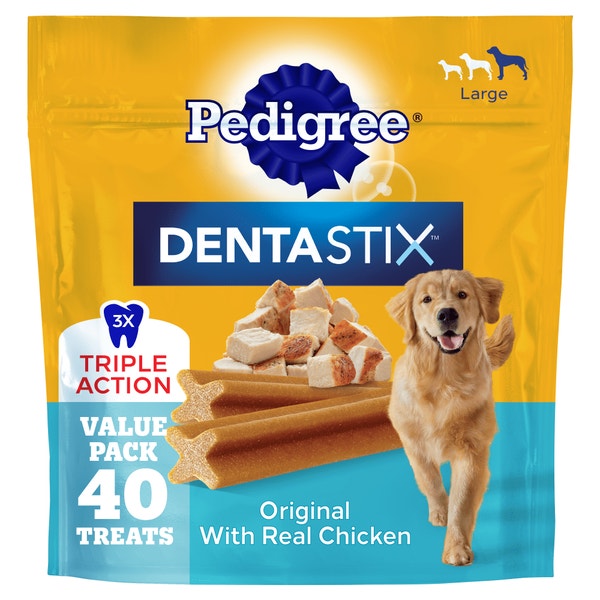 DENTASTIX Large Dog Dental Treats, Original asset 1