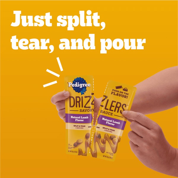 DRIZZLERS Wet Dog Savory Sauce, Natural Lamb asset 4