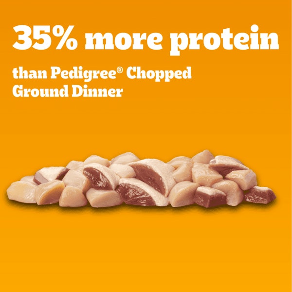 High Protein Chopped Ground Dinner Wet Dog Food Can, Chicken & Duck asset 2